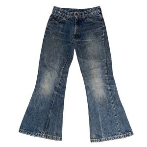 Farah Classic Blue Flare Bell Bootcut Women's Jeans Size 26